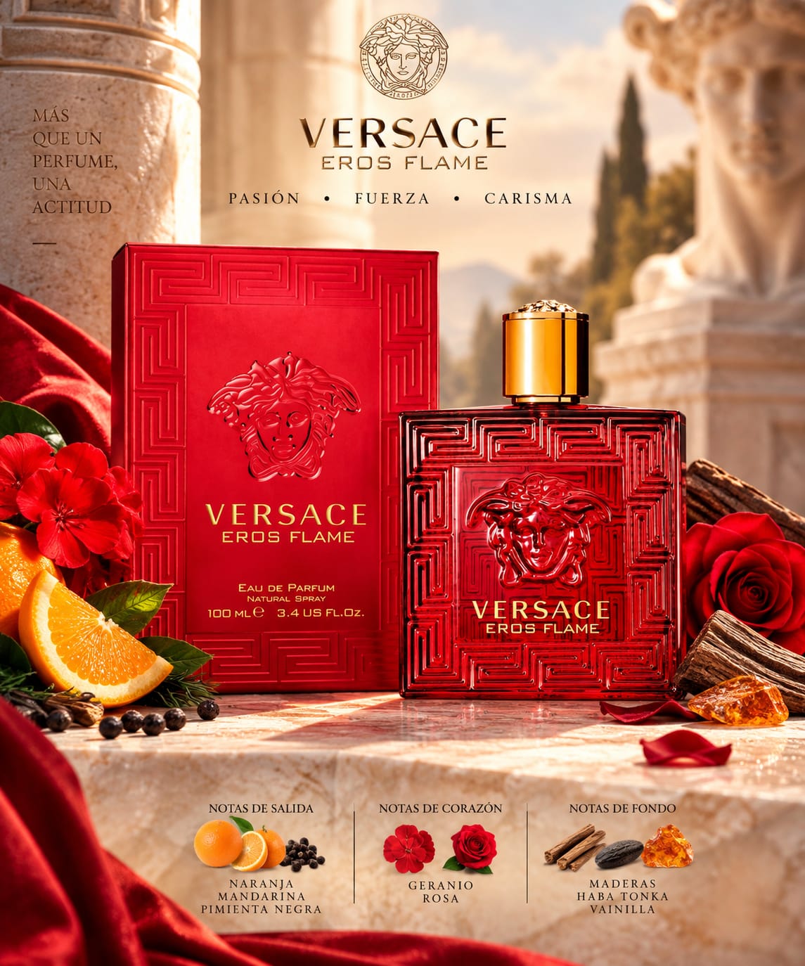 Versace Eros Flame Men 100ml EDP